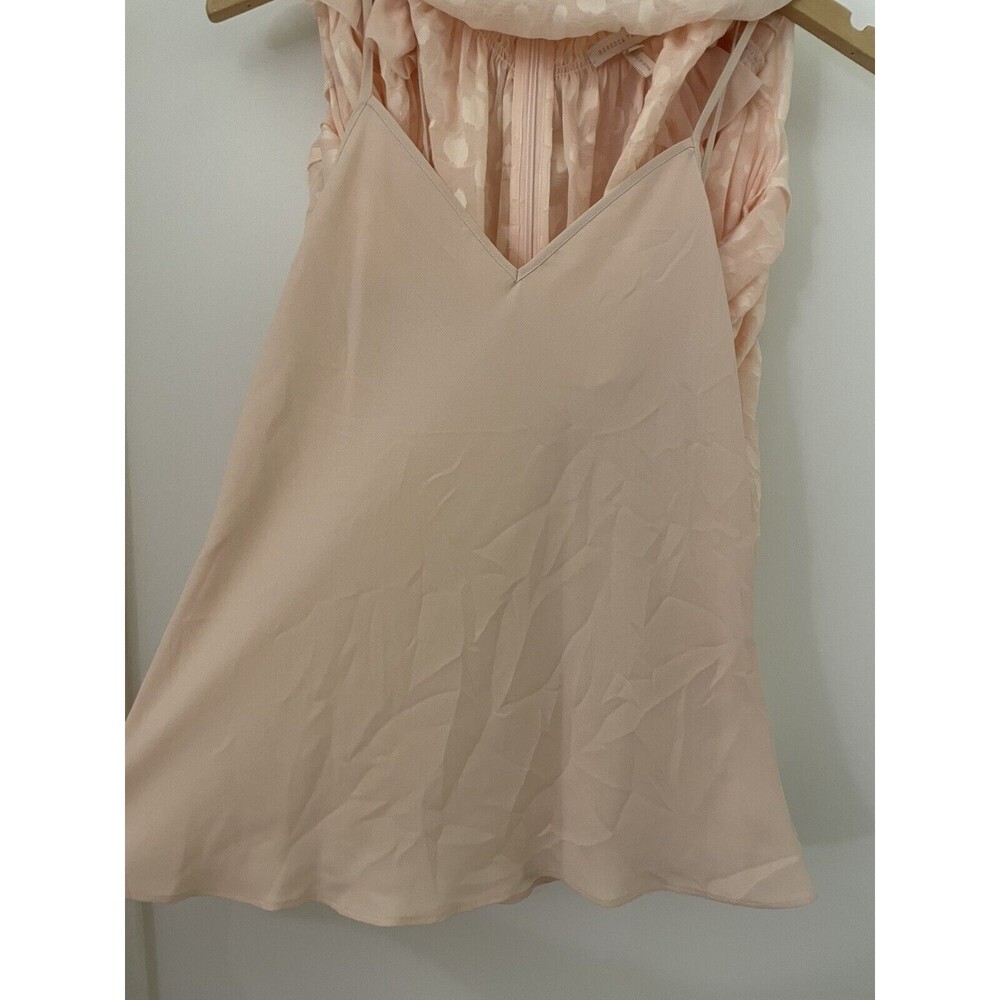Rebecca Taylor Cleo Leopard Silk Blend Top size 8 - Picture 10 of 12